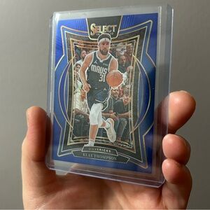 Klay Thompson Select Basketball Card - Blue Border Mavericks nba